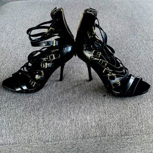 Boutique nine open toe heels size 6M